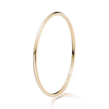BNH 14 kt guld Armring, Ø 6,0 cm og 3,0 mm i tykkelse